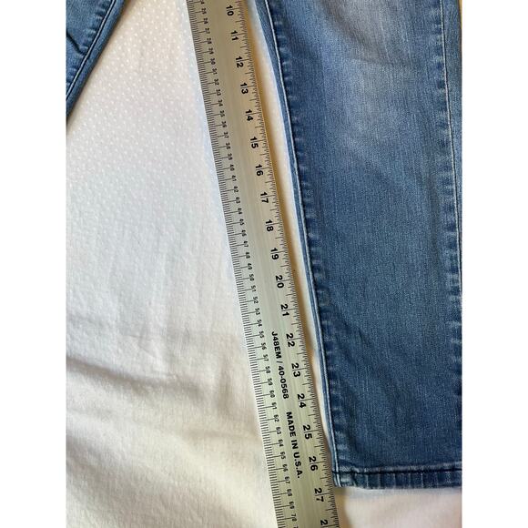 Universal Thread Women Skinny Jeans size 8 / 29S Blue Mid Rise Stretch Boot Cut - Picture 5 of 11